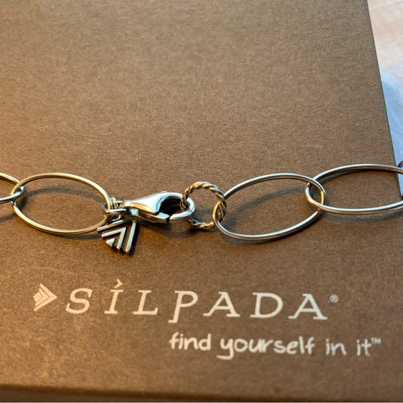 Silpada 925 Silver Chain Necklace 32” - Picture 8 of 9